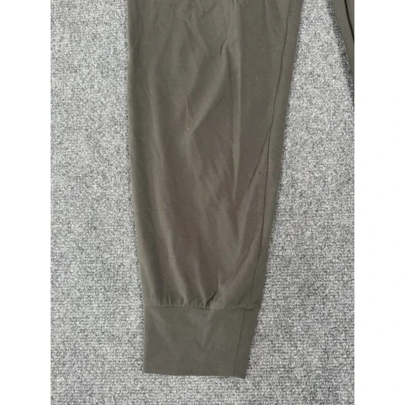Athleta Salutation Jogger Pants Womens Small Gray Logo Yoga Stretch High Rise - Picture 2 of 14